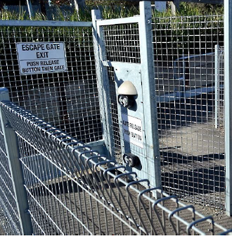 MRGE - Emergency Egress Rail Gate